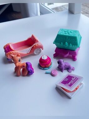 My little pony mlp early 2000s toy lot accessories